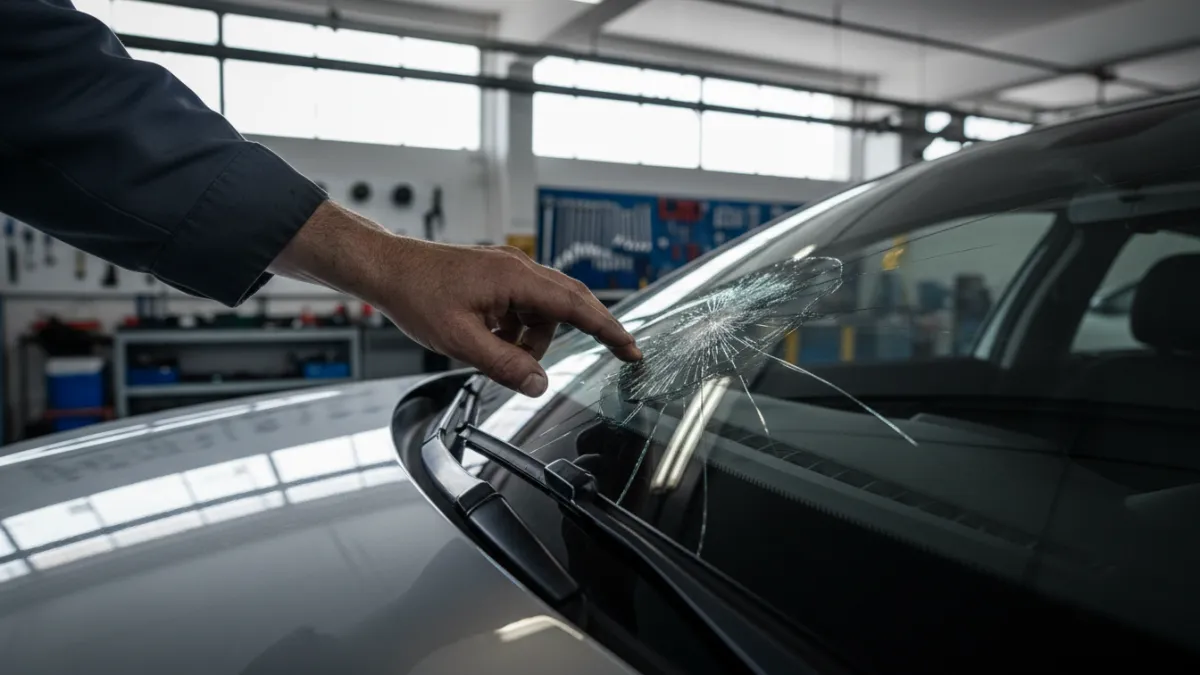 Entretien et soin d'un pare-brise brisé : les bons réflexes